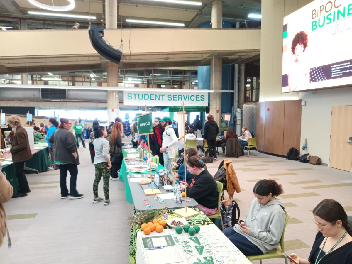 Career Services Table at Involvement Day